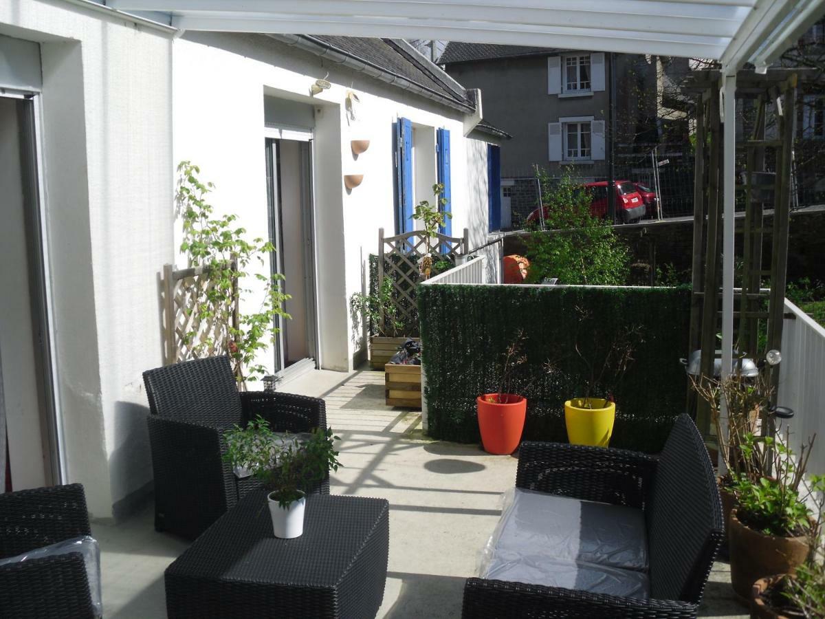 Appartement La Loob Gites De Daumesnil Etage Morlaix Esterno foto